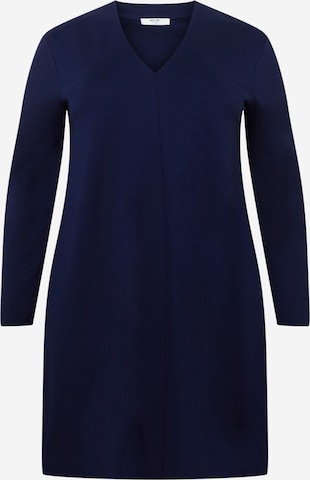 Robe 'Carina' ABOUT YOU Curvy en bleu : devant