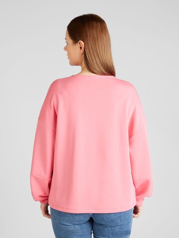 SAMOON T-shirt i rosa