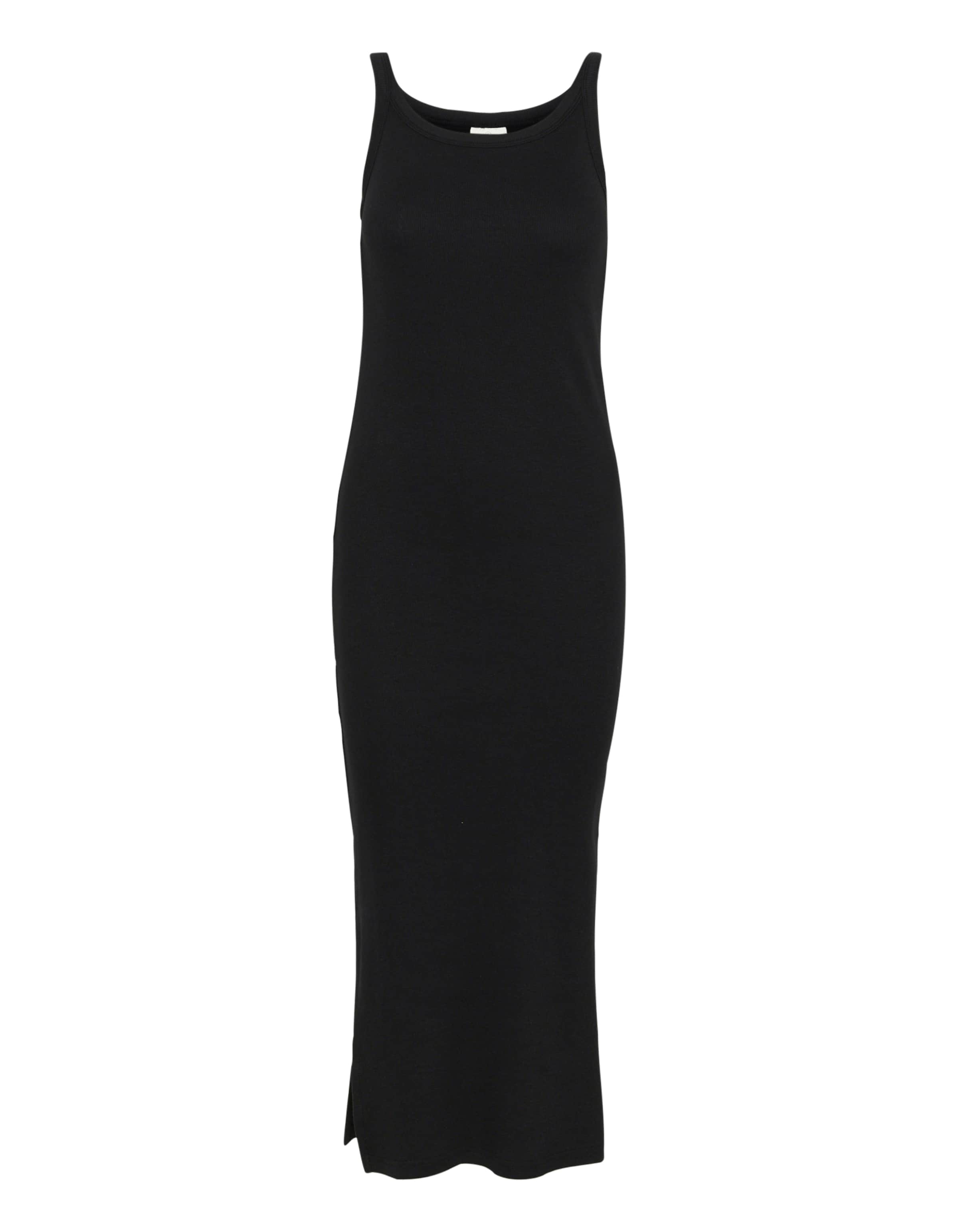 Kaffe Kleid in Schwarz: Vorderseite