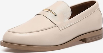 INUOVO Classic Flats in Beige: front