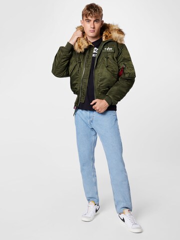 ALPHA INDUSTRIES Vinterjacka '45P' i grön