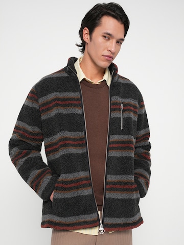 Barbour Fleecejacke in Schwarz