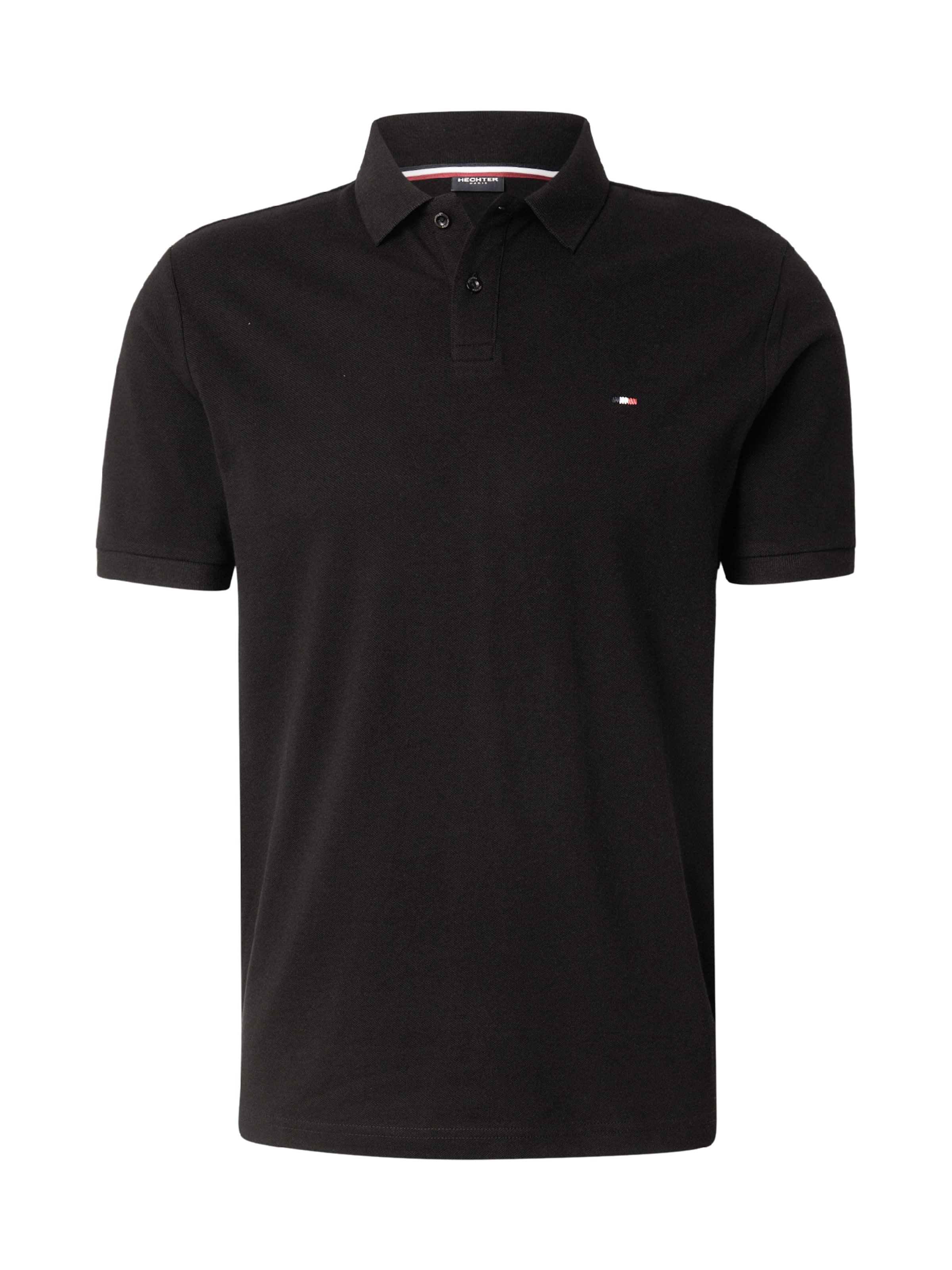 HECHTER PARIS Футболка в Черный: спереди