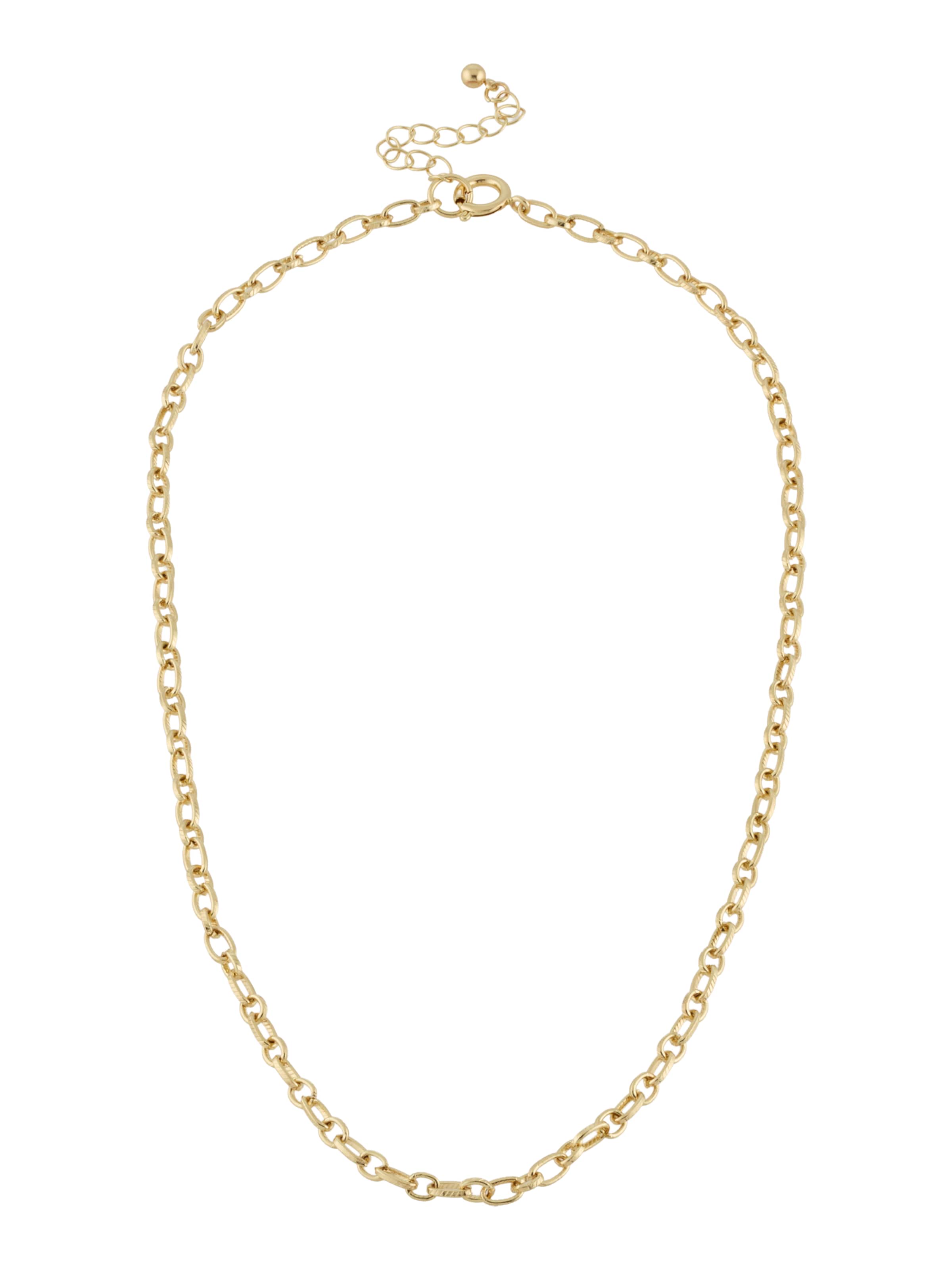 PIECES Chaîne 'PCTIFFANY' en One Size en or, Vue avec produit