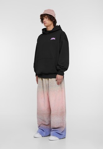 Felpa 'Blurry Blossom' di Lost Youth in nero