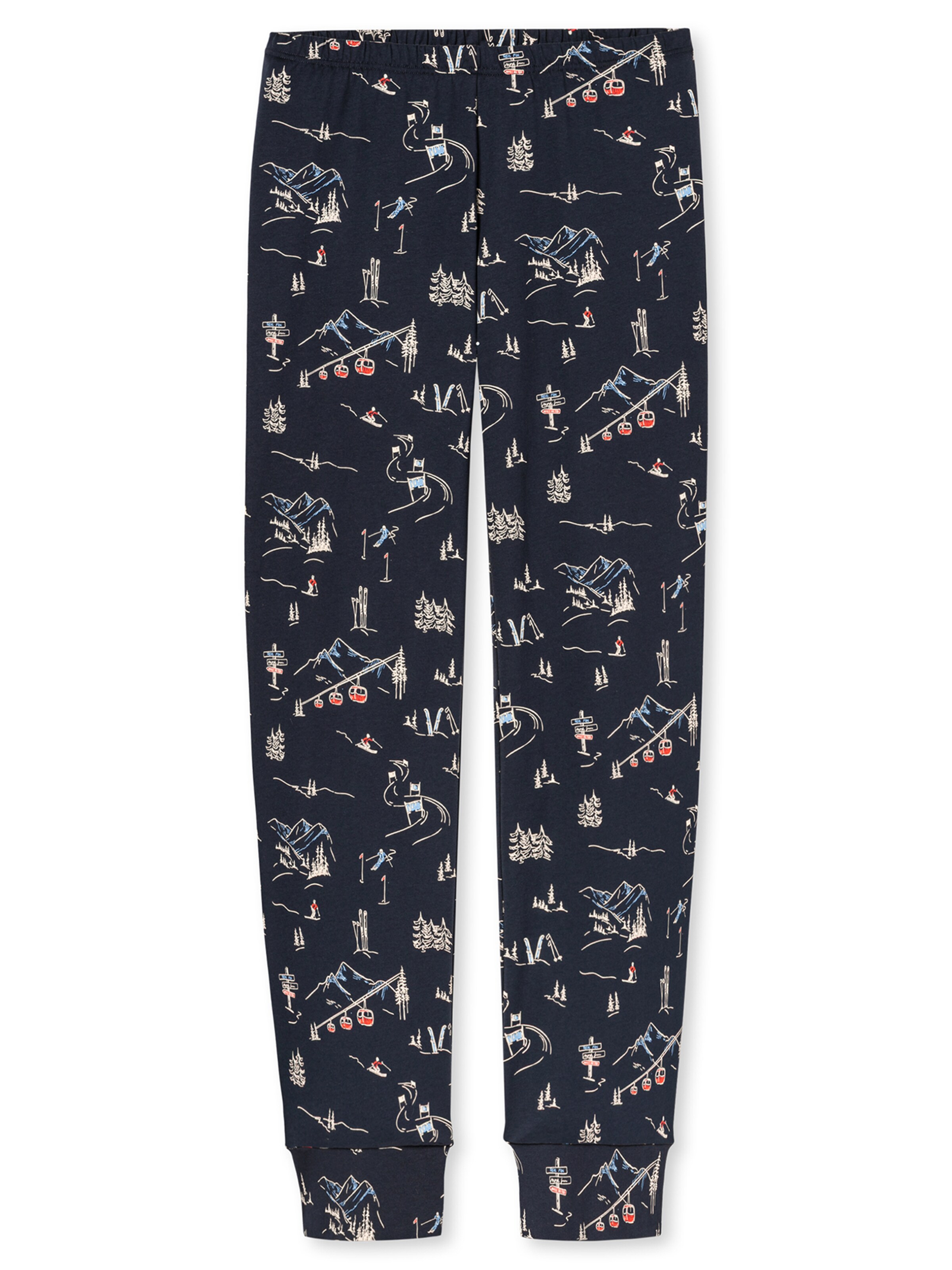 Pyjama ' Family ' SCHIESSER en bleu