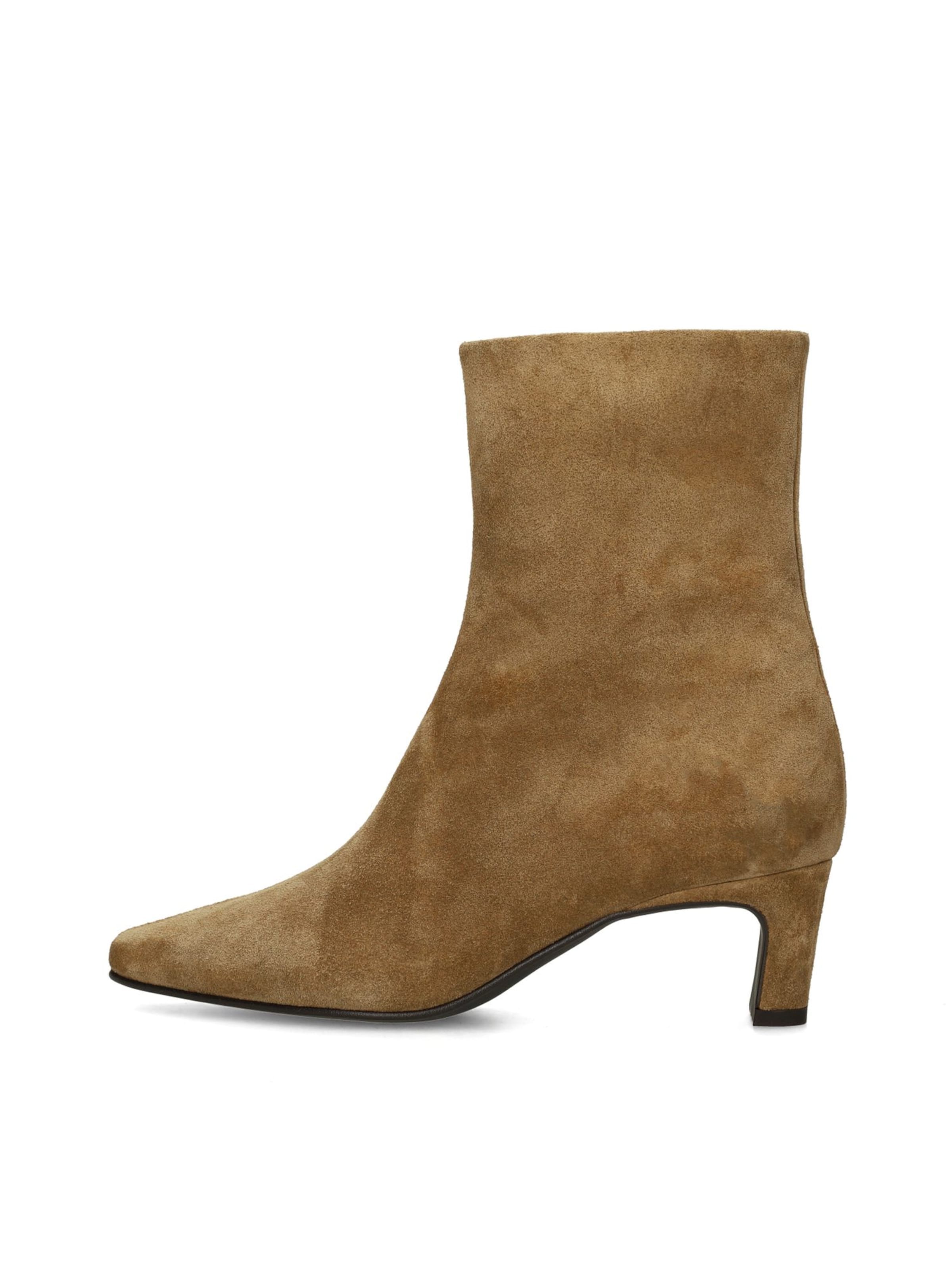 MANFIELD Stiefelette in Braun