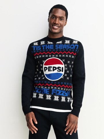 Next Pullover 'Pepsi' in Schwarz: Vorderseite