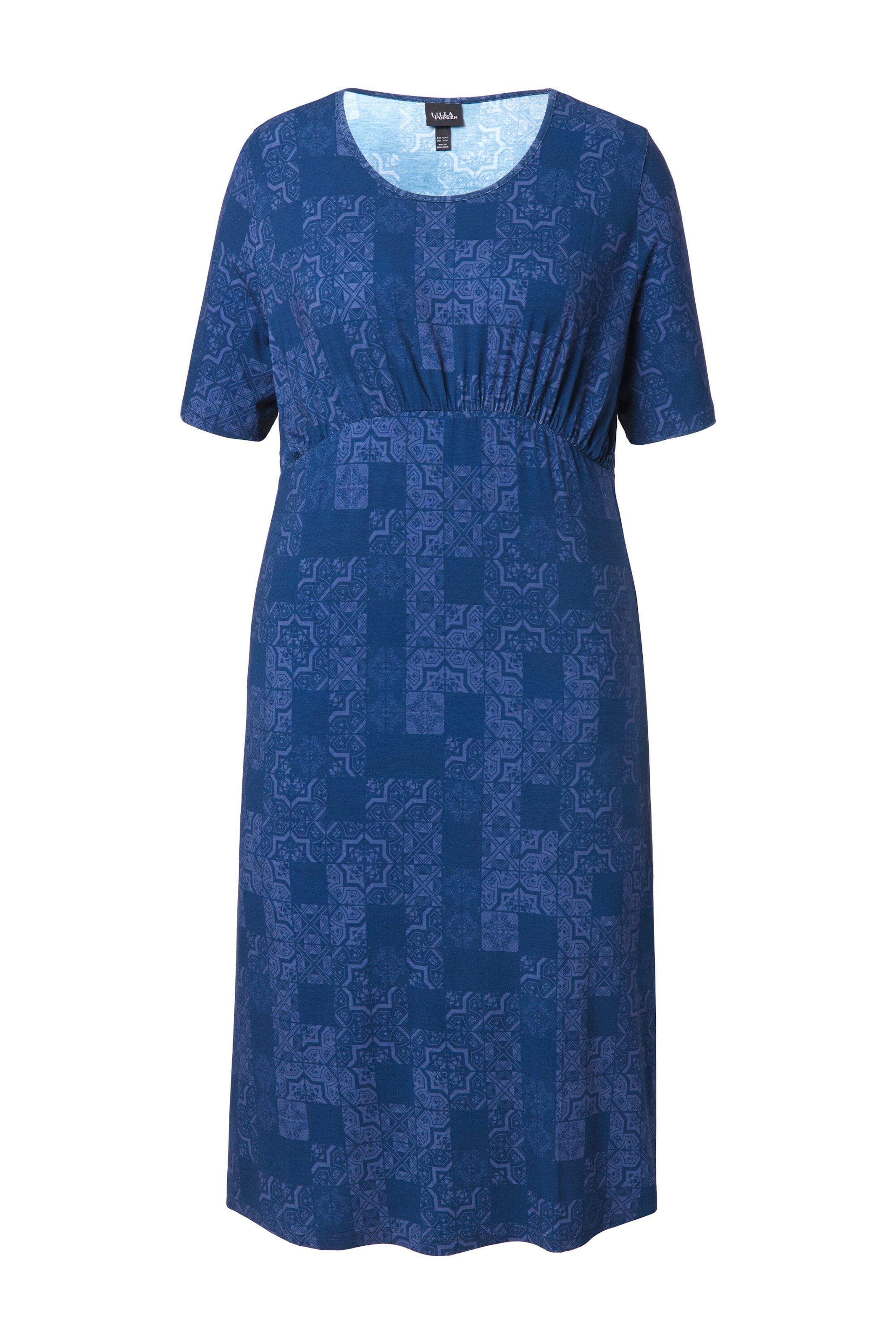 Ulla Popken Kleit, värv sinine: eest vaates