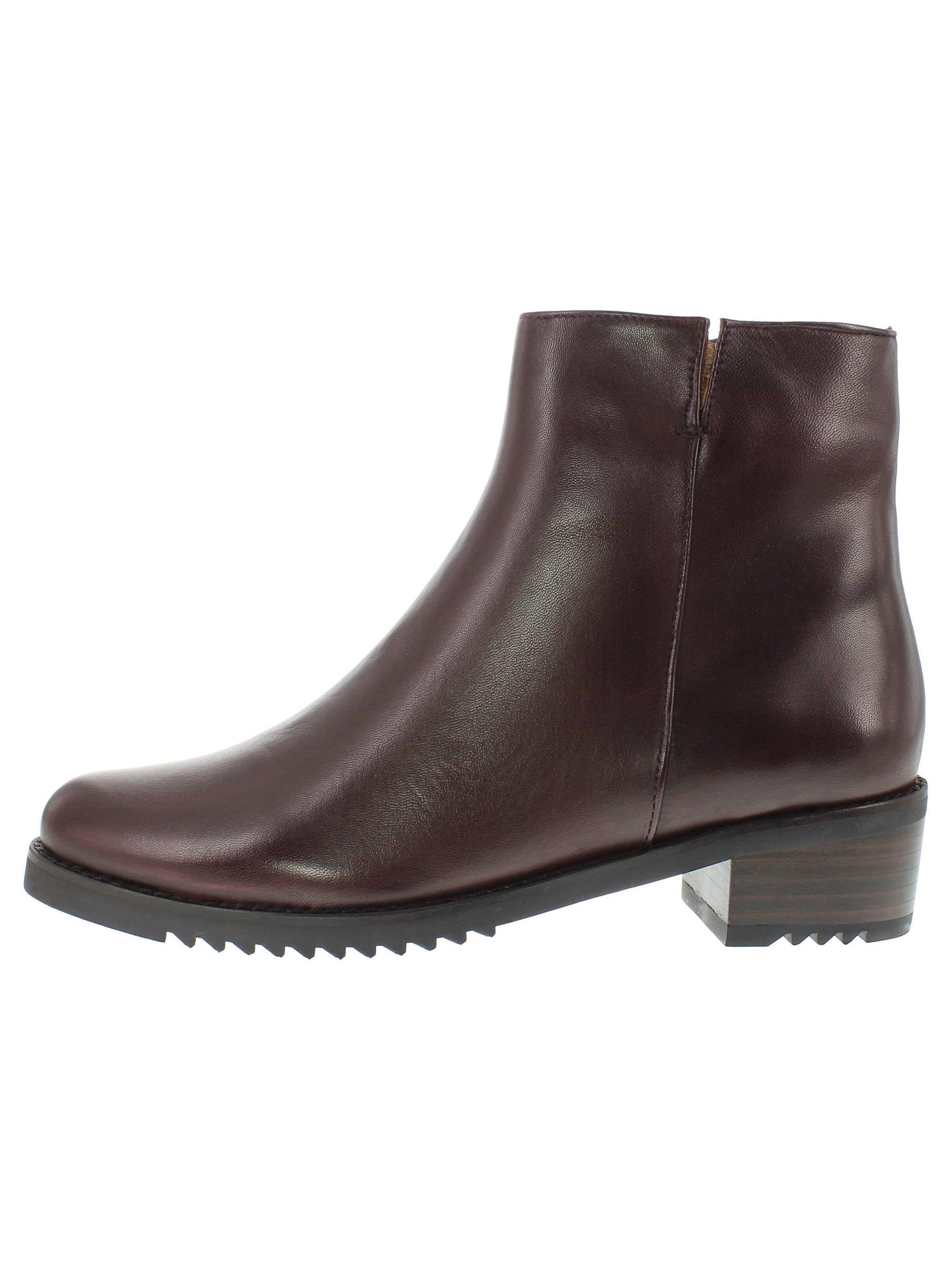 Everybody Booties 'BELPORT - Stiefelette mit profilierter Sohle' in Red: front