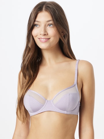 Minimiseur Soutien-gorge ESPRIT en violet : devant