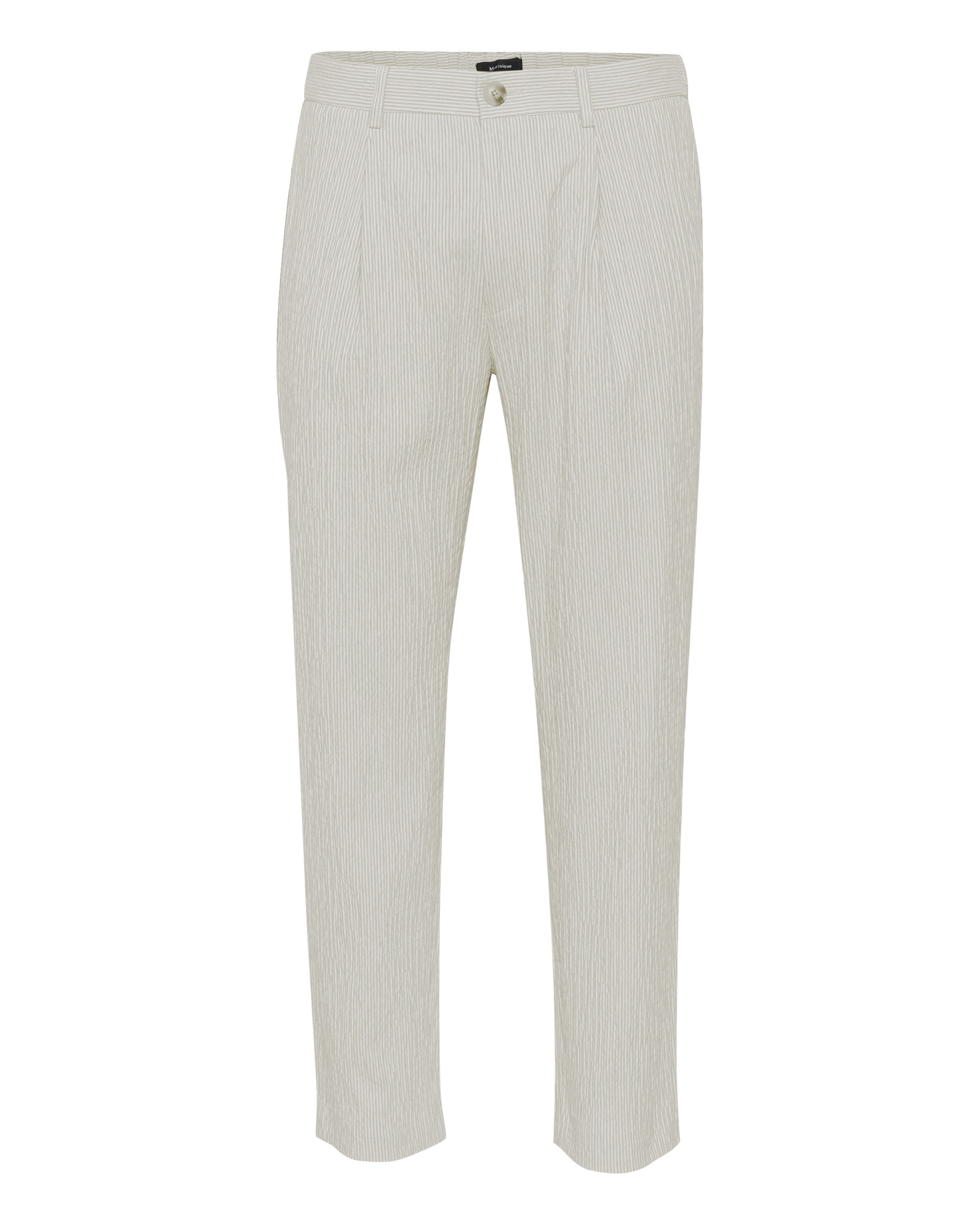 Matinique Regular Chino 'Hart' in Beige: voorkant