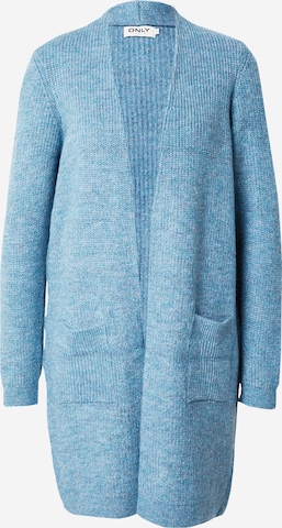 ONLY Knit Cardigan 'Jade' in Blue: front