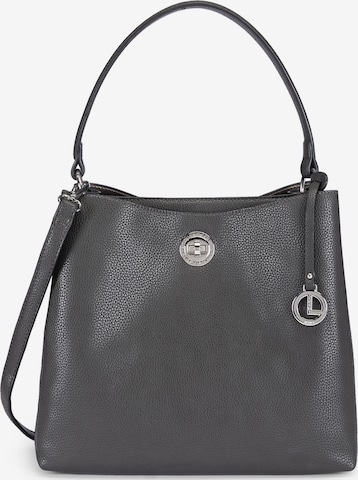 L.CREDI - Bolso de hombro 'Sarine' en gris: frente