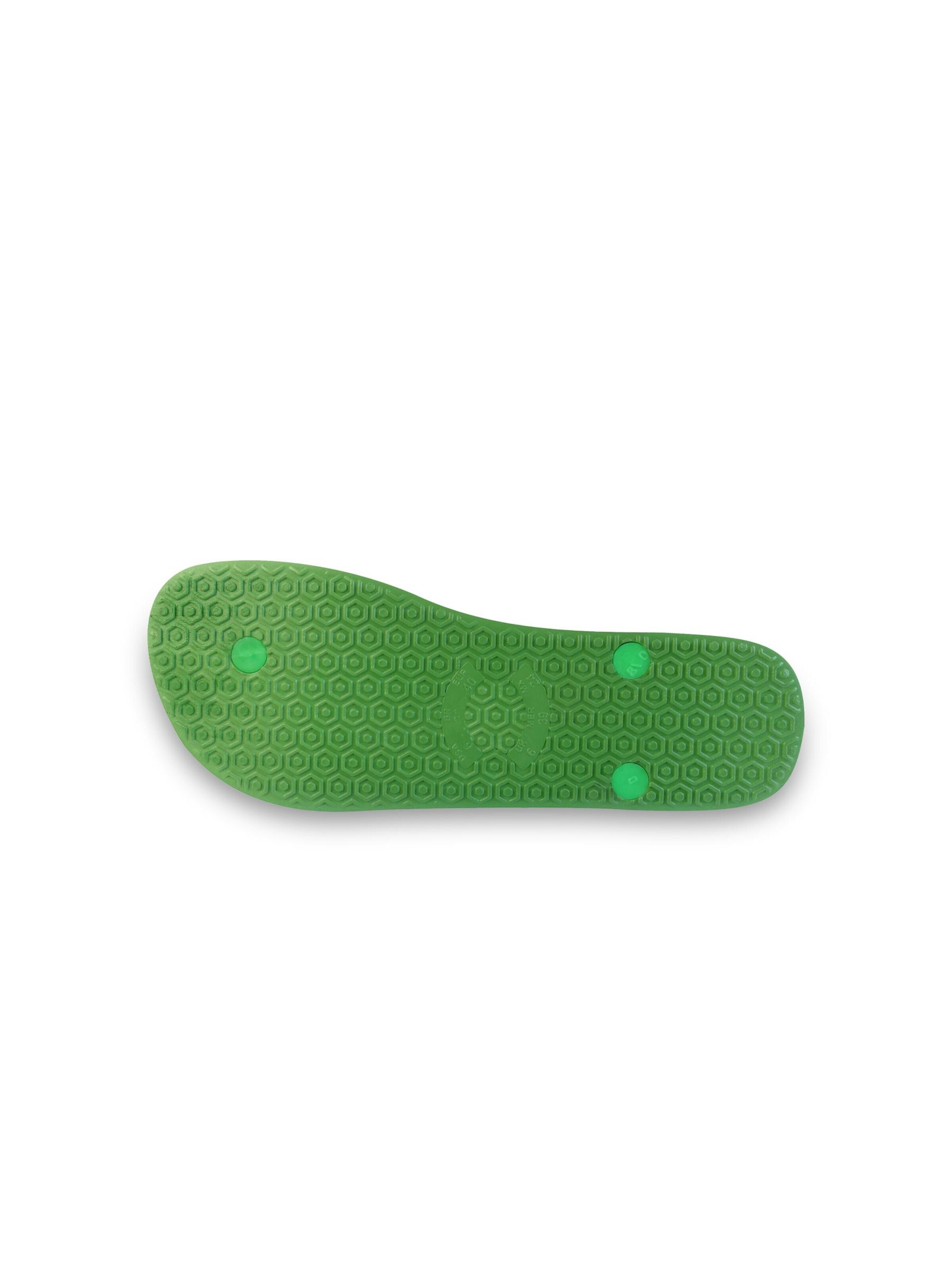 Brasileras T-Bar Sandals 'Cosmic' in Green