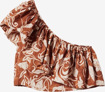 MANGO Toppi 'Ile' värissä ruskea: etupuoli