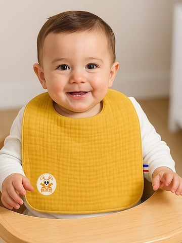 Bavette PAPATE en jaune : devant