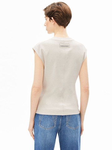 ARMEDANGELS Top 'Un-Wasted' in Beige: front