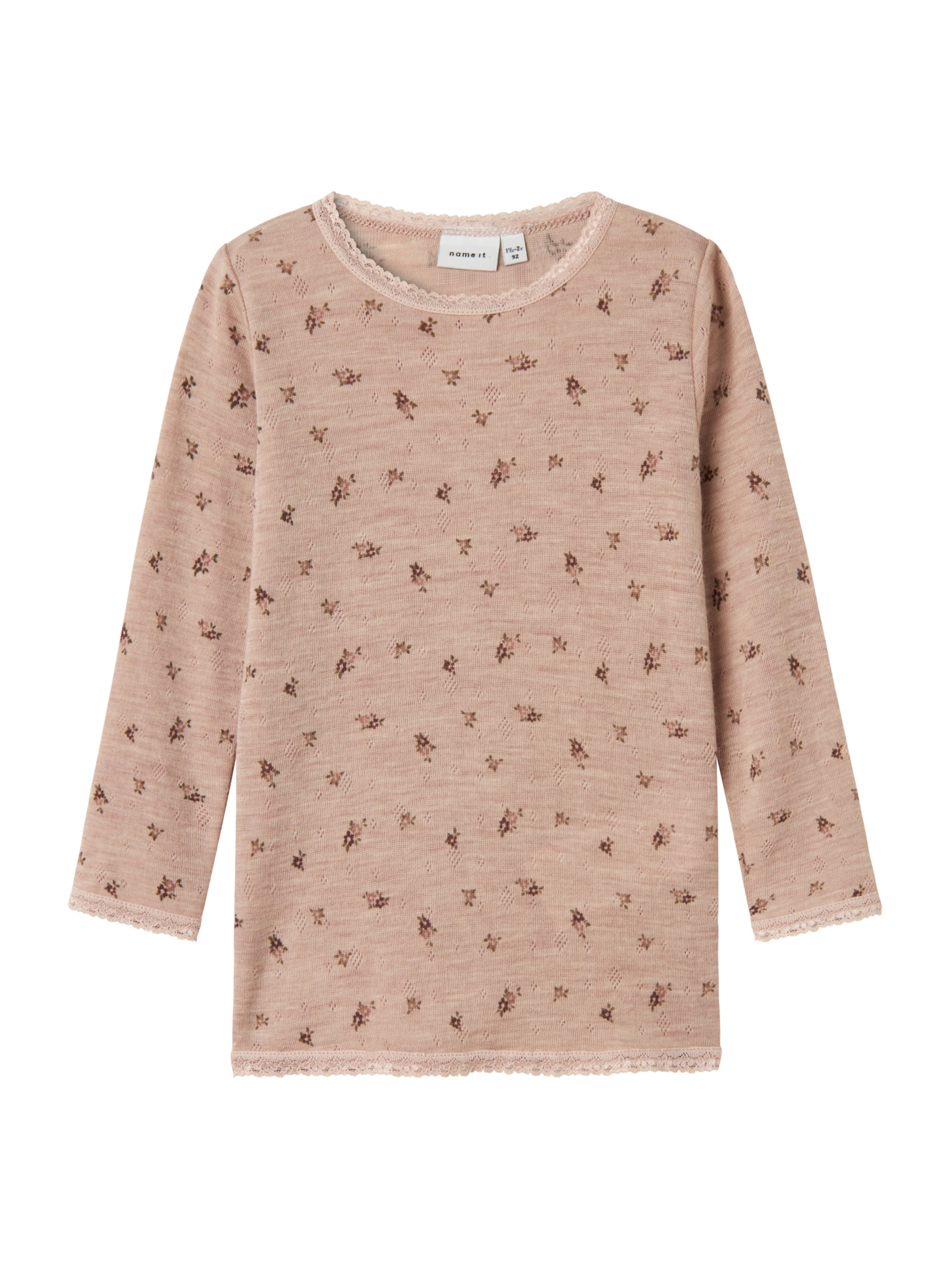 NAME IT Shirt 'NMFWang' in Grey: front