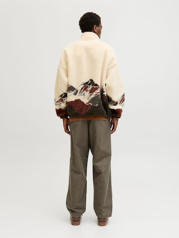 JACK & JONES Regular Chino Pants 'Barrel' in Brown