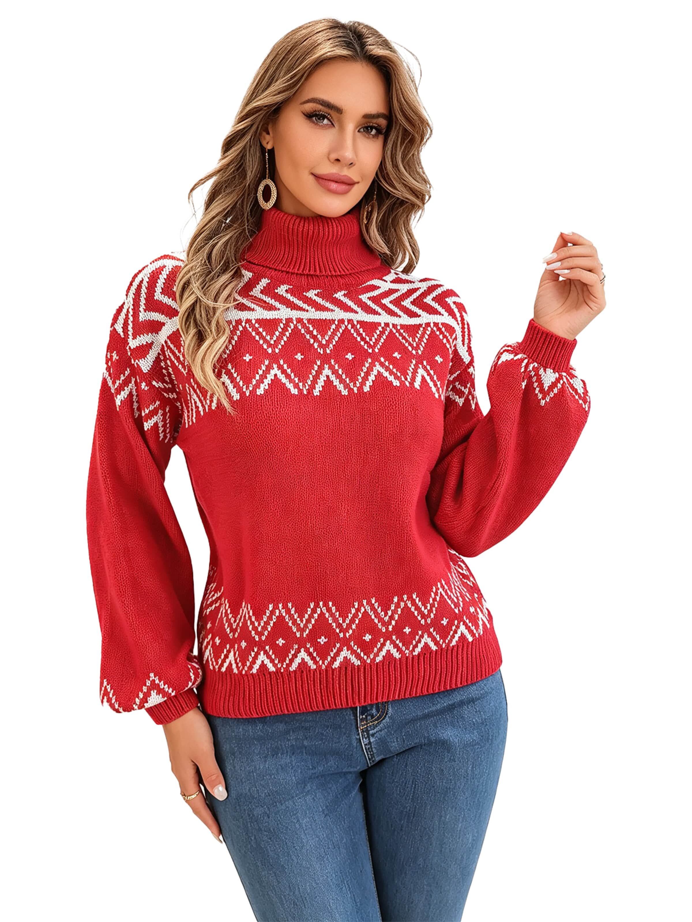 KoJooin Sweter w kolorze czerwony