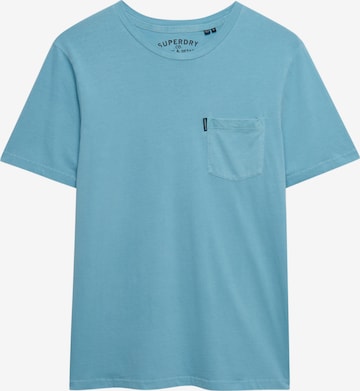 T-Shirt 'Essential' Superdry & Co en bleu : devant