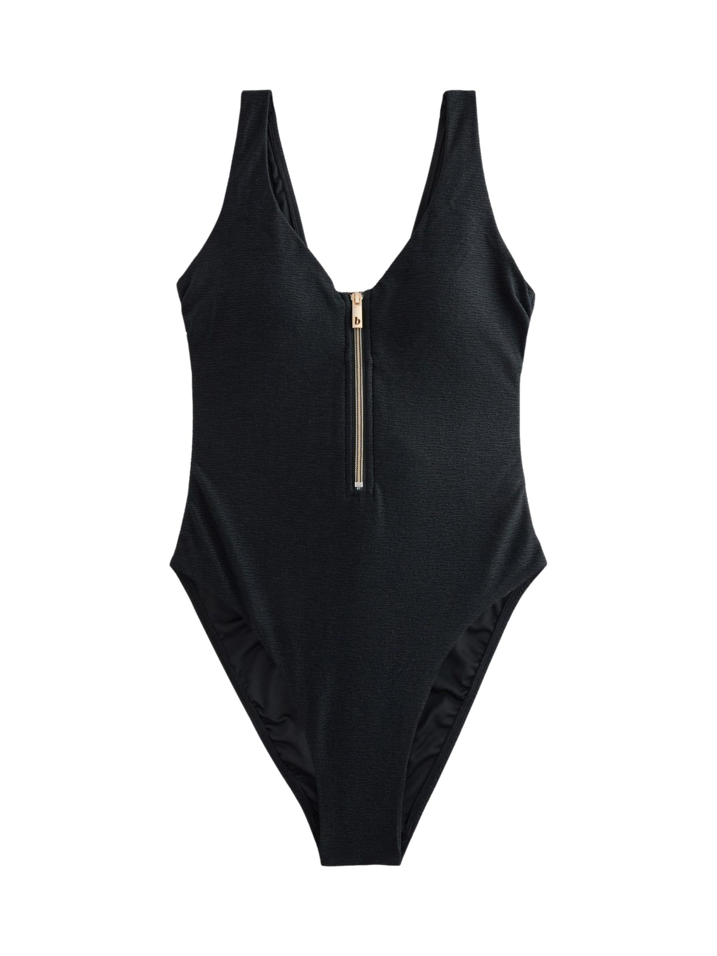 B by Ted BakerJednodijelni kupaći kostim - crna boja: prednji dio