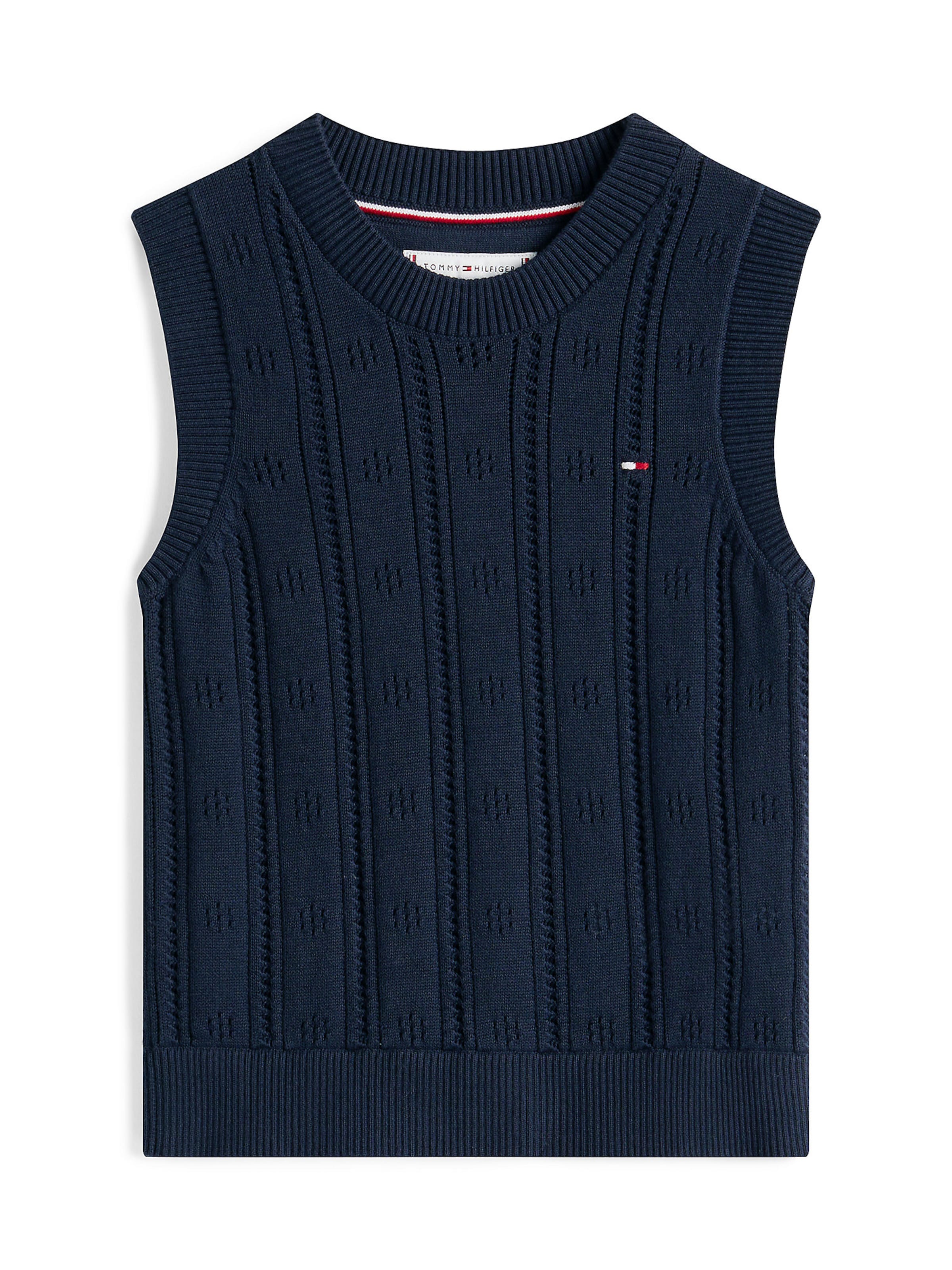 TOMMY HILFIGER Pullover in Blau: Vorderseite