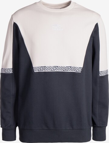 Sweat de sport UMBRO en bleu : devant