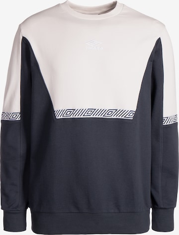 UMBRO Athletic Sweatshirt in Blue: front