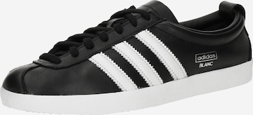 juoda ADIDAS ORIGINALS Sportbačiai be auliuko 'BLANC': priekis
