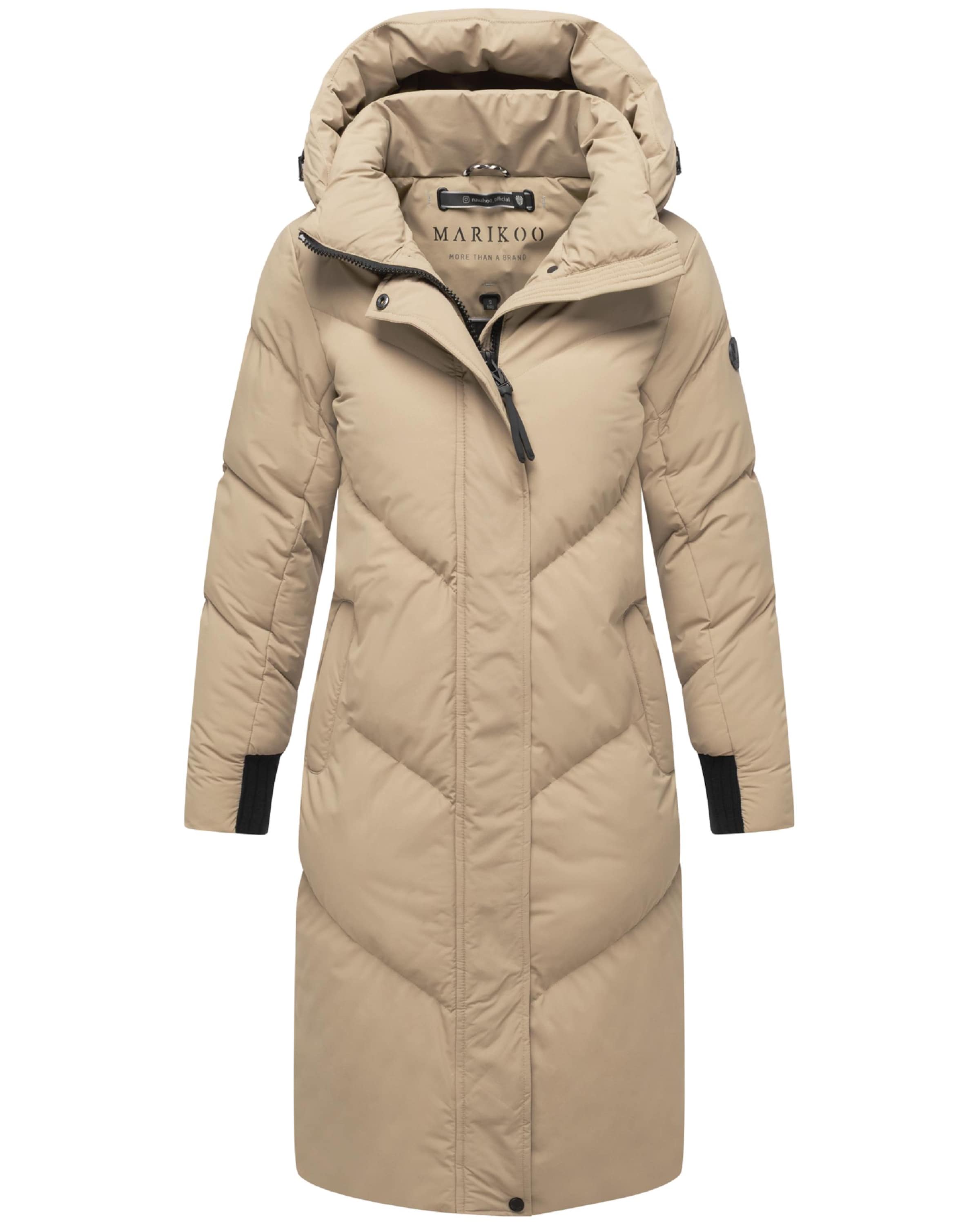 MARIKOO Зимнее пальто 'Teonaa 16' в Серый