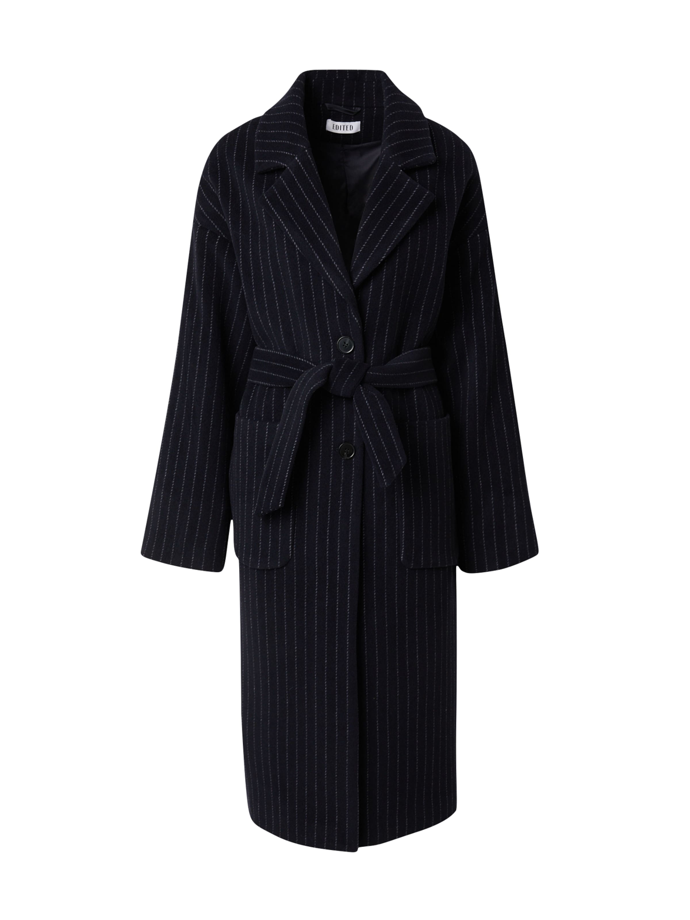 Cappotto di mezza stagione 'Santo' di EDITED in blu: frontale