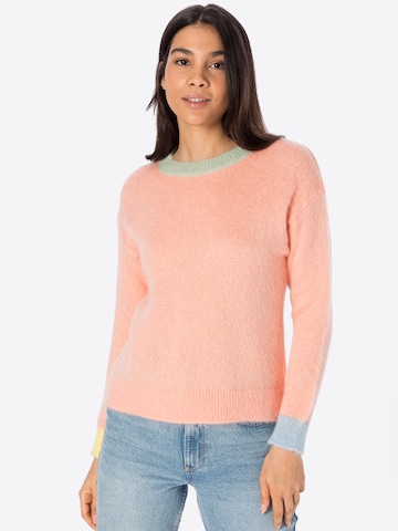 UNITED COLORS OF BENETTON Sweter w kolorze różowy: przód