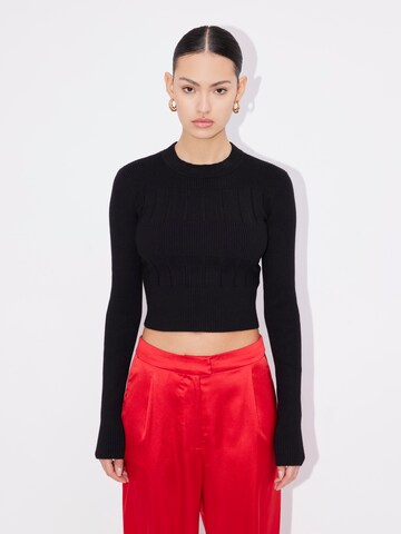 LeGer by Lena Gercke Sweater 'Cora' in Black: front
