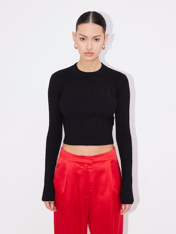 LeGer by Lena Gercke Sweater 'Cora' in Black: front