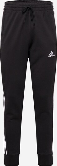 ADIDAS SPORTSWEAR Спортивные штаны 'Essentials' в Черный / Белый, Обзор товара