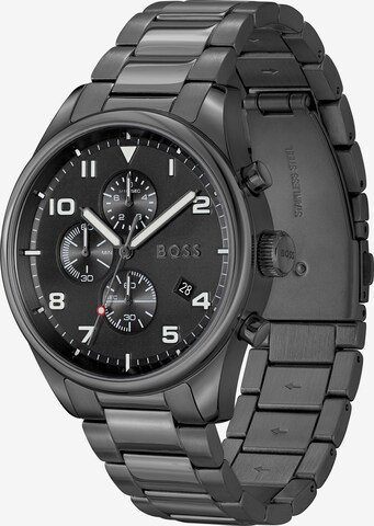 BOSS Black - Reloj analógico en gris