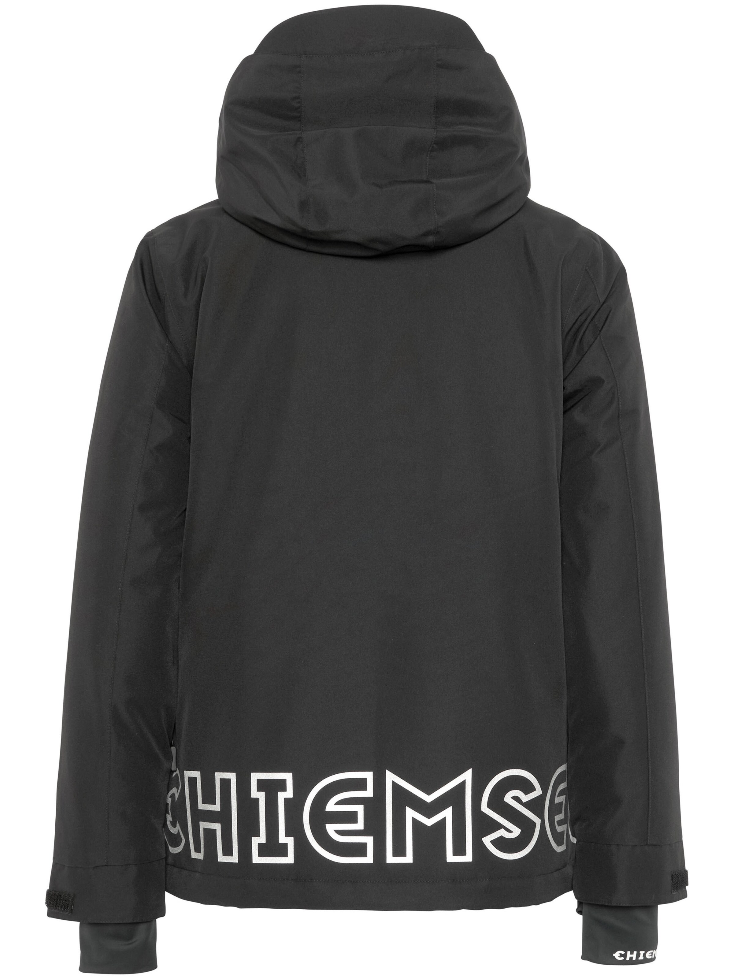 CHIEMSEE Athletic Jacket ' mit reflektierenden Details ' in Black