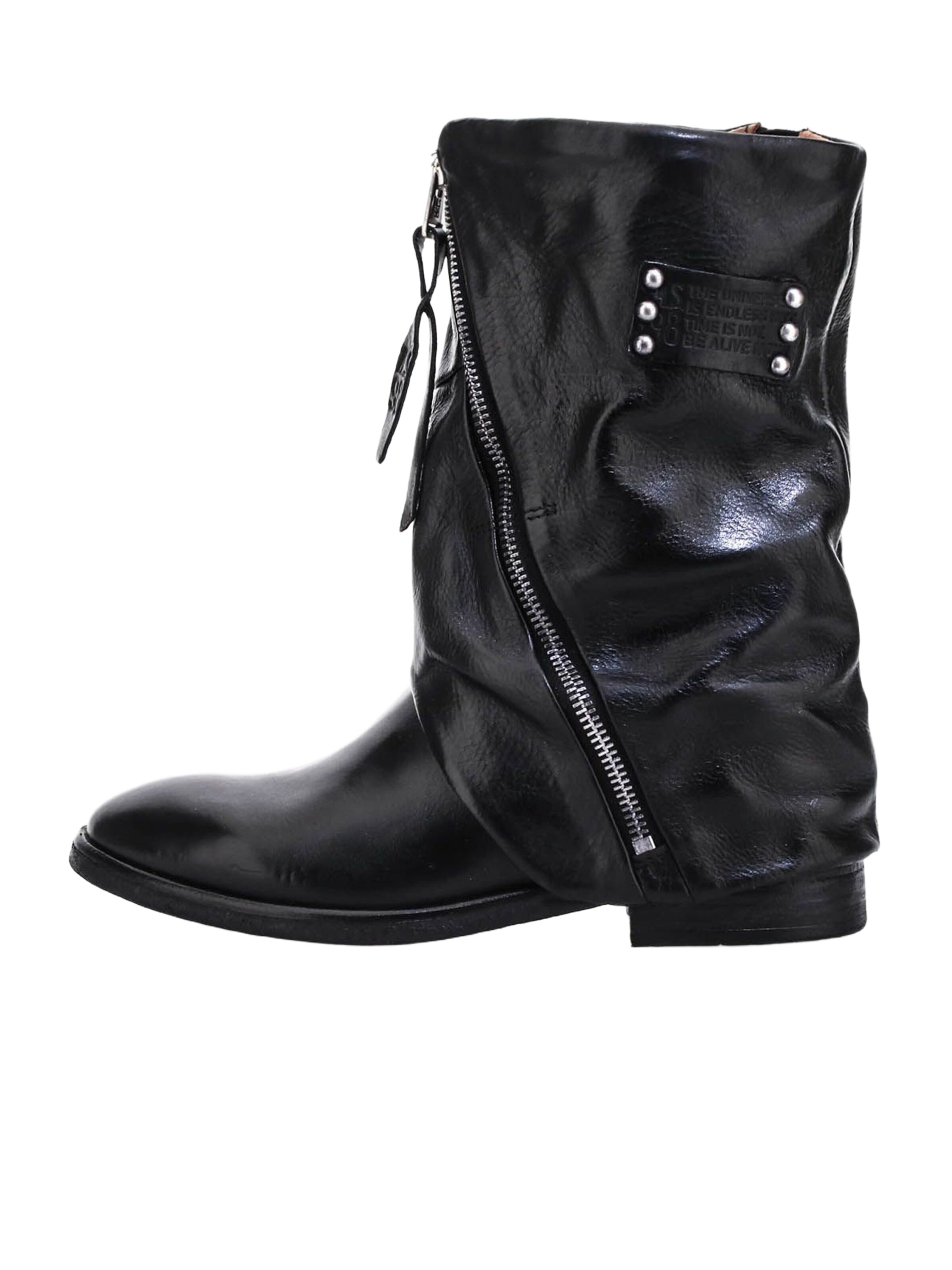 Bottes de cowboy A.S.98 en noir : devant