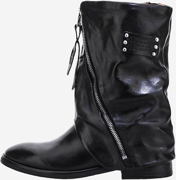 Bottes de cowboy A.S.98 en noir : devant