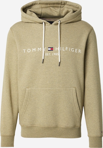 TOMMY HILFIGER Свитшот в Зеленый: спереди
