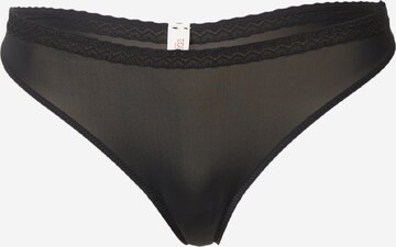 ESPRIT Thong in Black: front