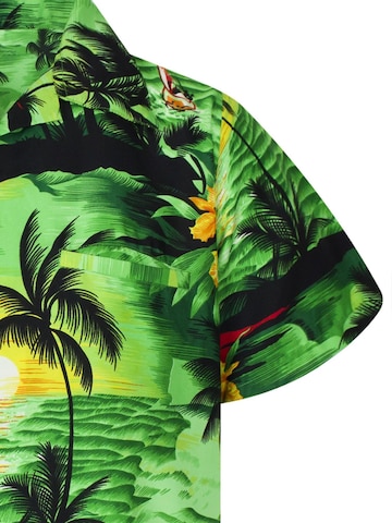 Maglietta 'Surf' di King Kameha in verde