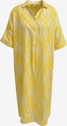 Smith&Soul Košilové šaty – žlutá: přední strana
