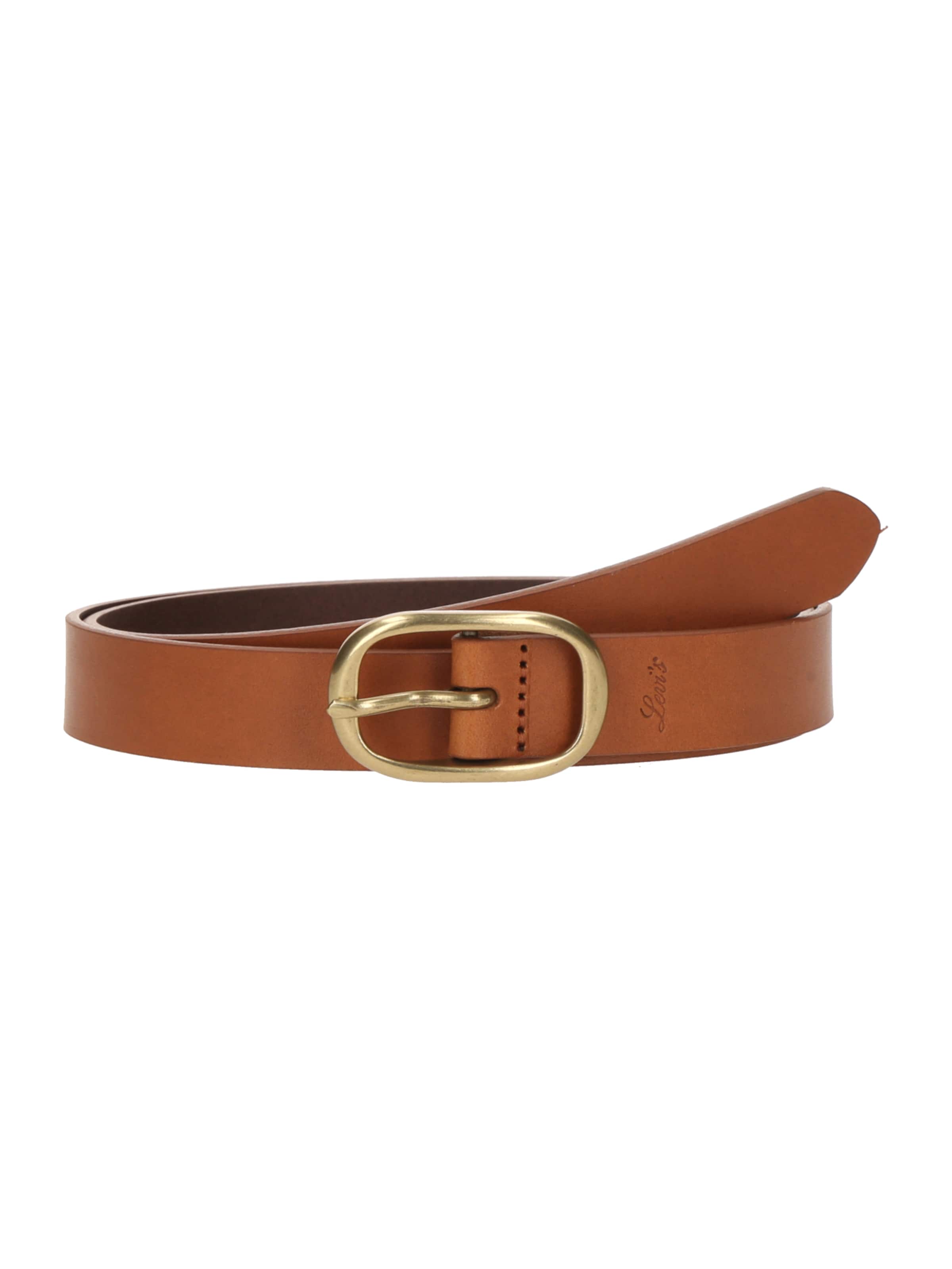 Ceinture 'Charlie' LEVI'S ® en marron : devant