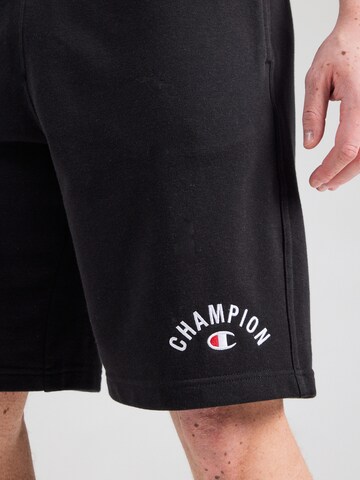 Champion Authentic Athletic Apparel Loosefit Παντελόνι σε μαύρο