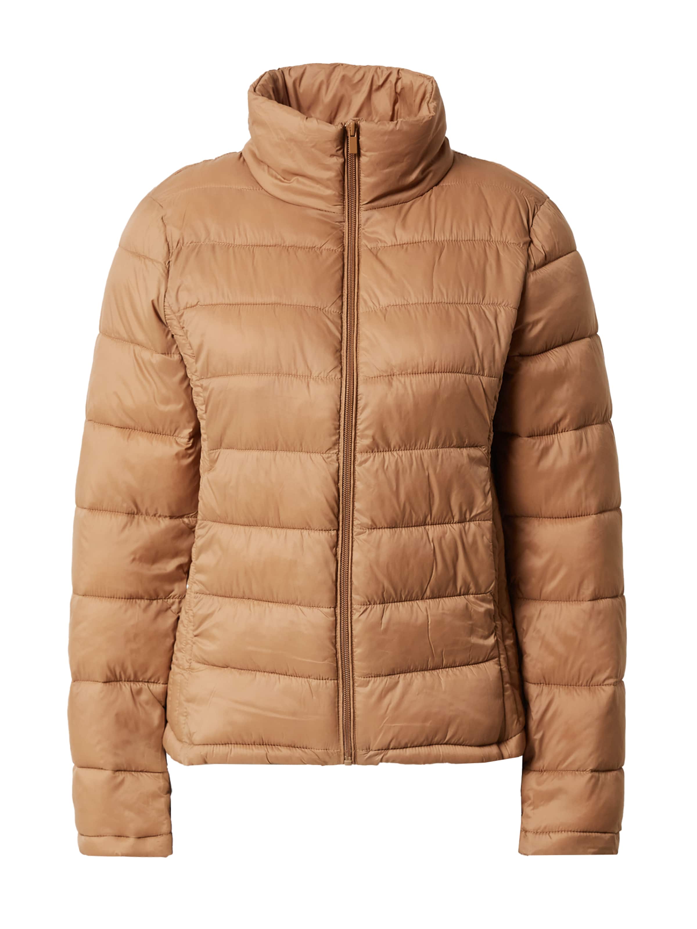 Veste mi-saison 'VISibiria' VILA en marron : devant