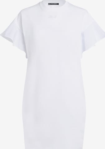Abito di Karl Lagerfeld in bianco: frontale