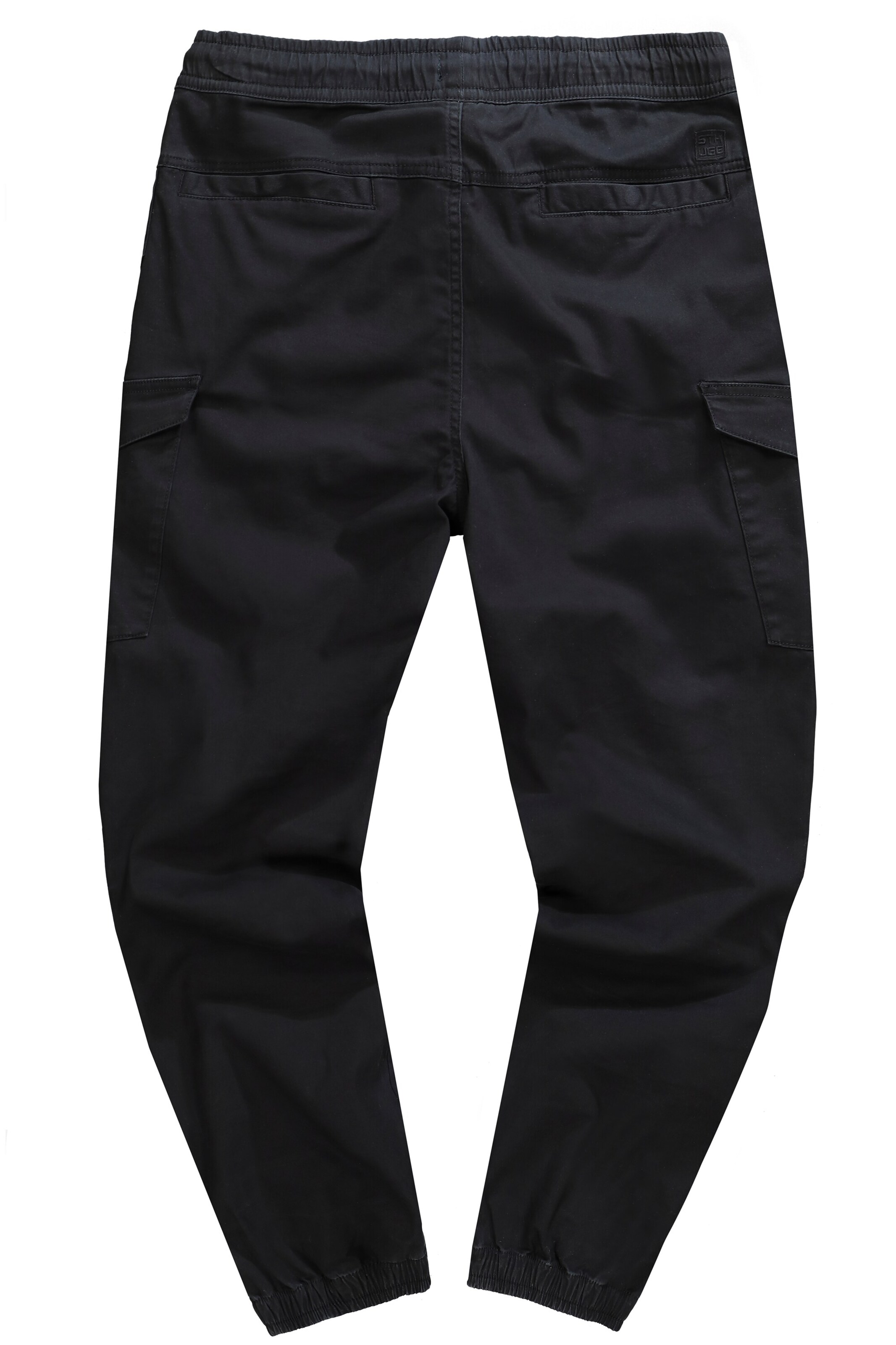 STHUGE Tapered Cargo Pants in Black